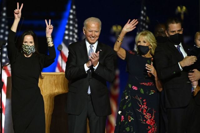 جو بايدن يفوز برئاسة الولايات المتحدة